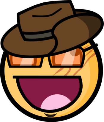 Awesome Face Iii - Awesome Face Tf2 (350x410), Png Download