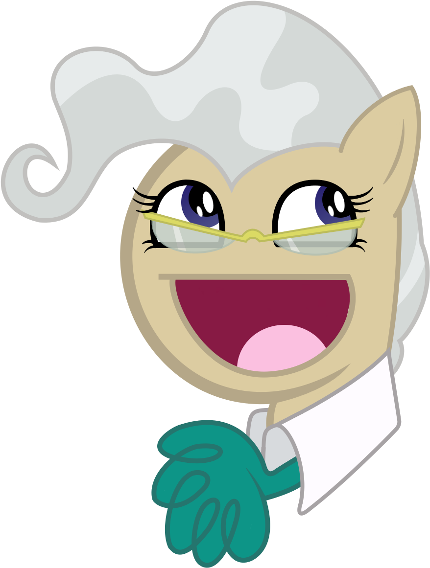 Elcomber, Awesome Face, Mayor Mare, Safe, Simple Background, - Art (906x1180), Png Download