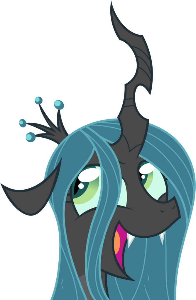 121311 - Artist - Egophiliac, Artist - Zutheskunk Traces, - My Little Pony Queen Chrysalis Memes (677x1024), Png Download