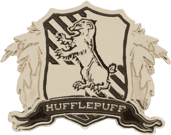 Harry Potter Hufflepuff Lapel Pin - Harry Potter Hufflepuff Pin (555x555), Png Download