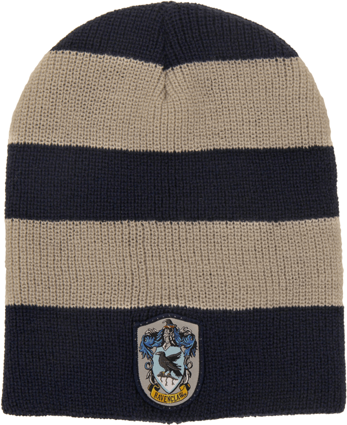 Ravenclaw Slouch Knit Beanie - Harry Potter - Ravenclaw Slouch Beanie (850x850), Png Download