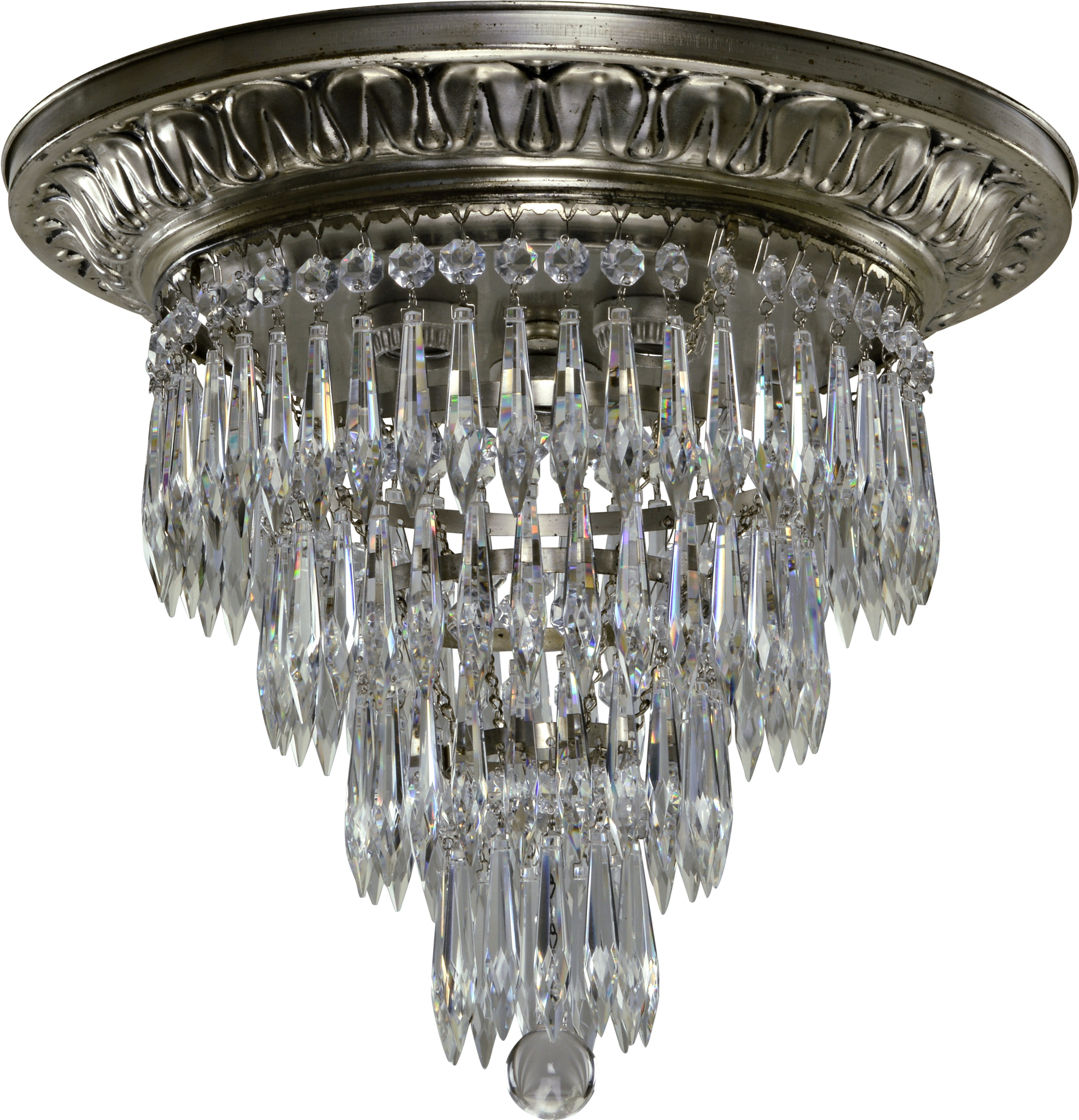 Vintage Tiered Wedding Cake Chandelier - Antique Wedding Cake Chandelier (2048x2048), Png Download