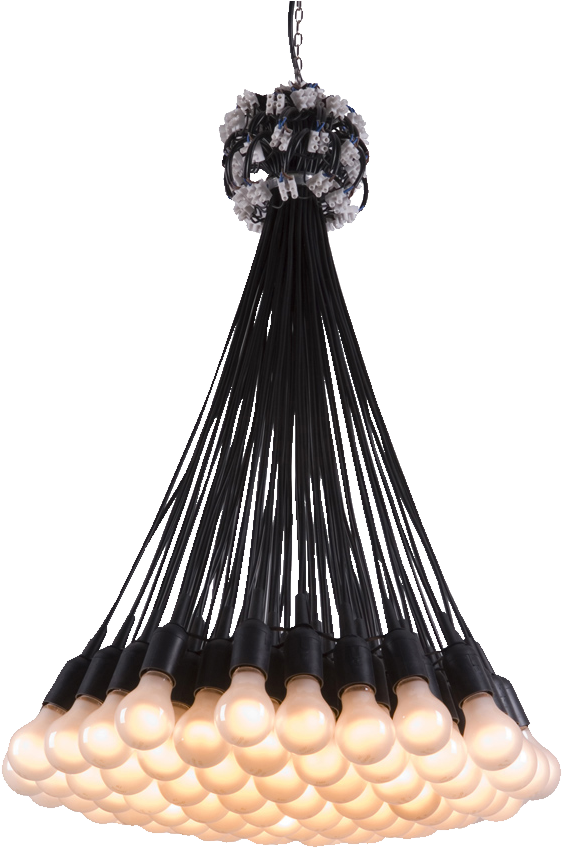 Chandelier 85 Lamps-0 - Rody Graumans 85 Lamps (1200x900), Png Download