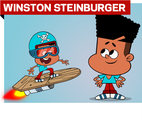 Winston - Winston Steinburger And Sir Dudley Ding Dong Teletoon (600x600), Png Download