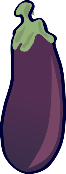 How To Set Use Eggplant Svg Vector (222x581), Png Download