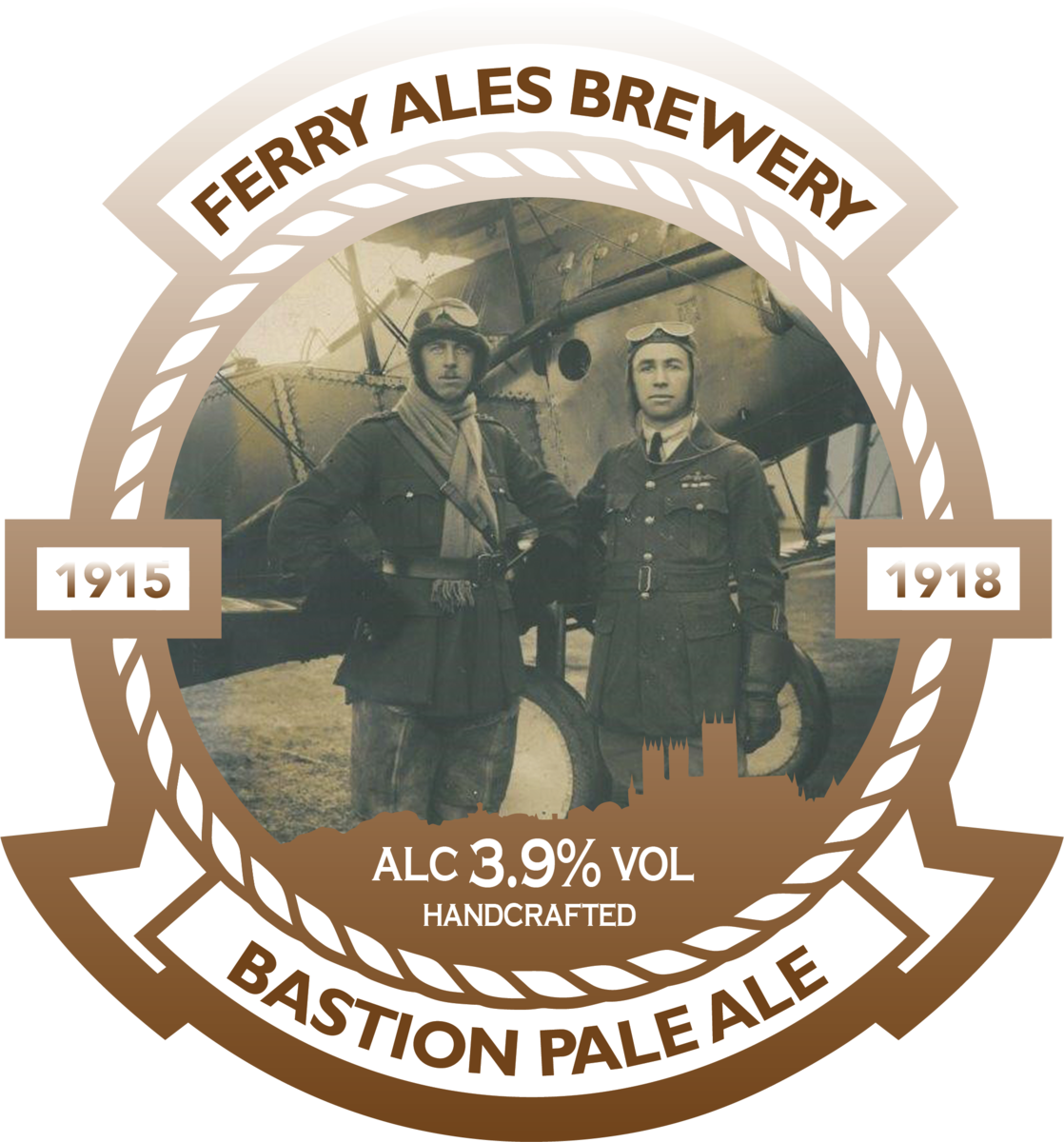 Ferry Ales Brewery (1118x1200), Png Download