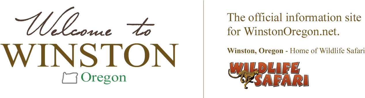 Welcome To The City Of Winston Oregon - City Of Winston Oregon (1312x370), Png Download