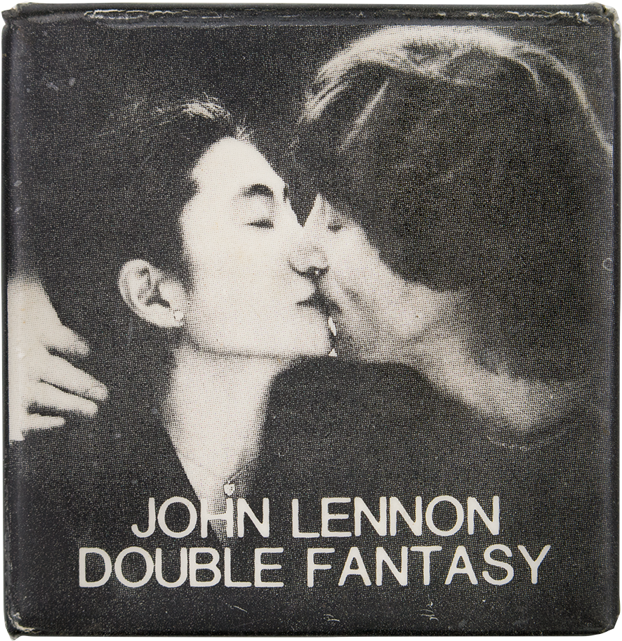 John Lennon Double Fantasy Music Button Museum - John Lennon Double Fantasy (1000x959), Png Download