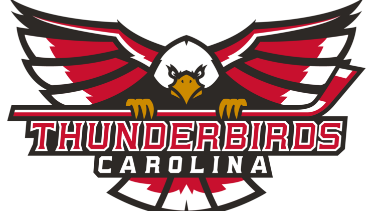 The Carolina Thunderbirds Have Sold 400 Season Tickets - Carolina Thunderbirds Logo (750x421), Png Download