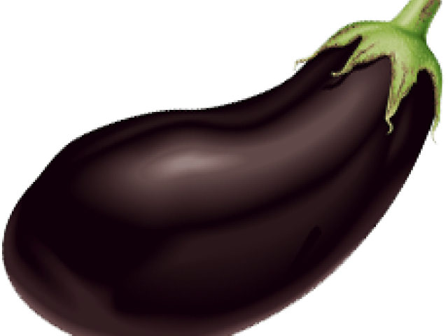 Eggplant Png Transparent Images - Portable Network Graphics (640x480), Png Download