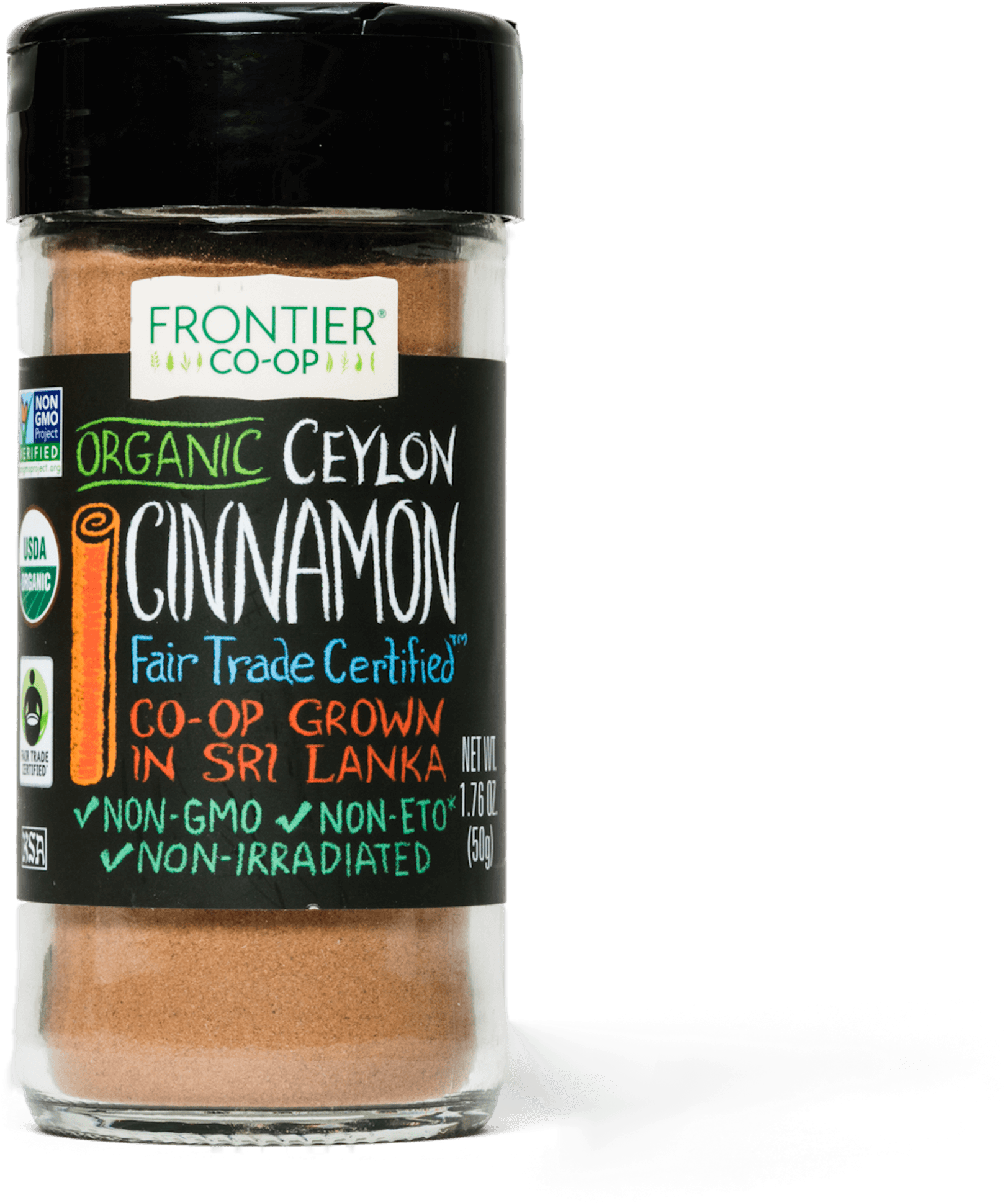 Frontier Natural Products, Organic Ceylon Cinnamon, (2058x2058), Png Download