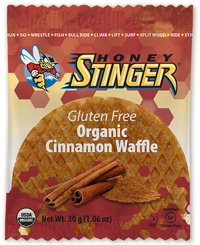 1 - Honey Stinger Gf Salted Caramel Waffle (420x503), Png Download
