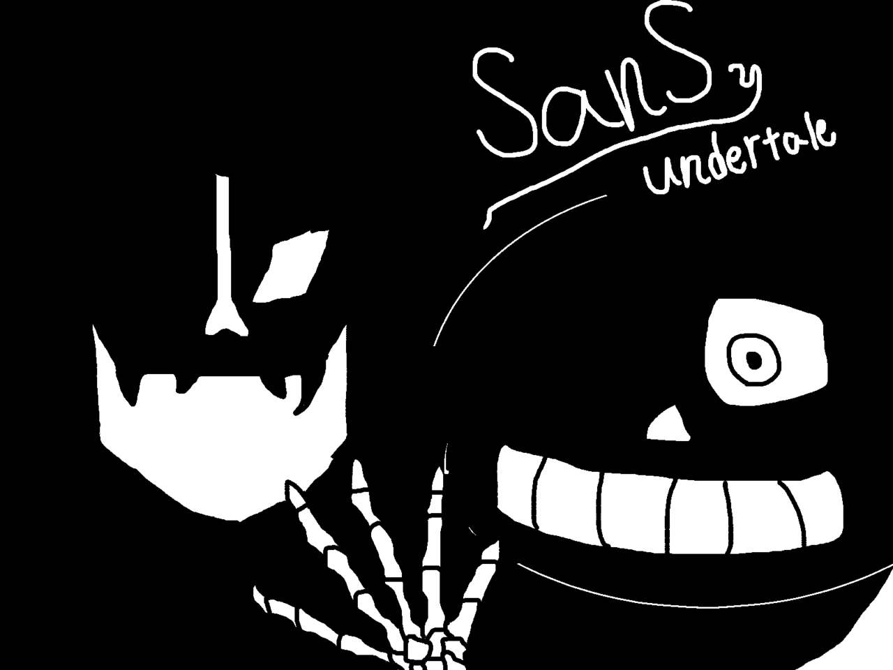 Undertale Sans - Medibang Inc. (1280x960), Png Download