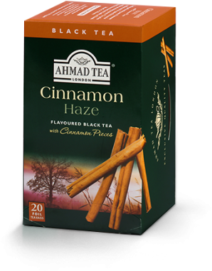 Cinnamon Haze 20ct Box - Ahmad Tea Cinnamon (350x392), Png Download