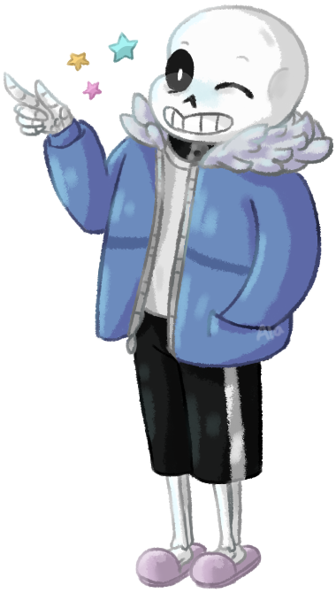 Undertale Sans X - Cartoon (380x670), Png Download