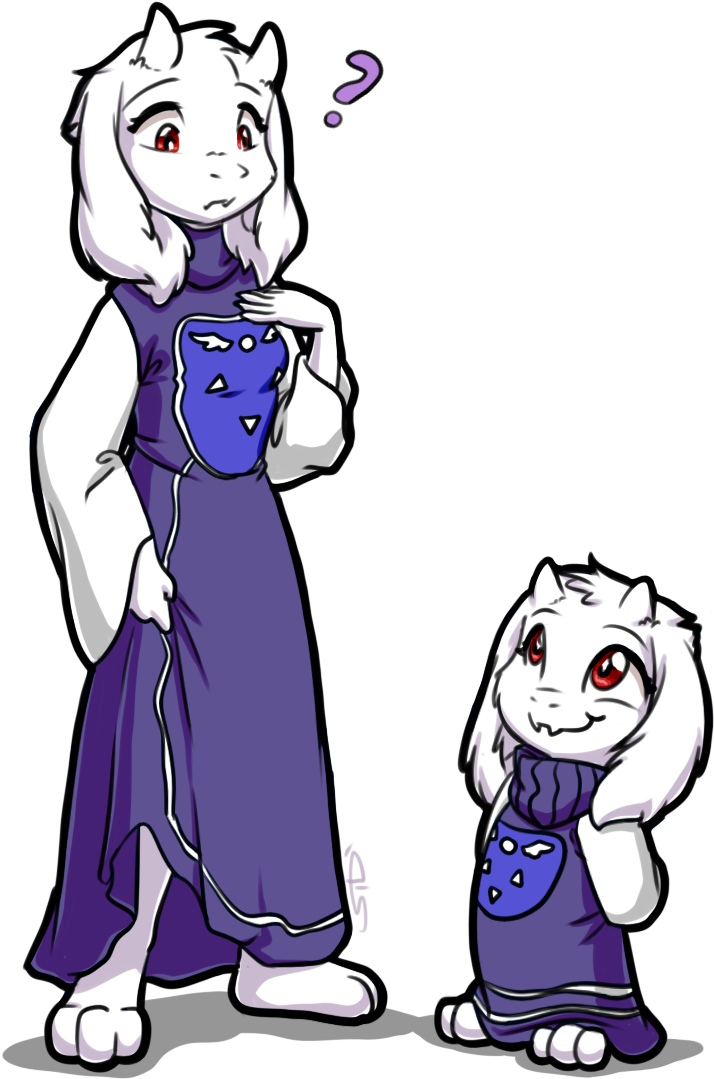 Undertale Png Library Stock - Toriel Undertale (785x1135), Png Download