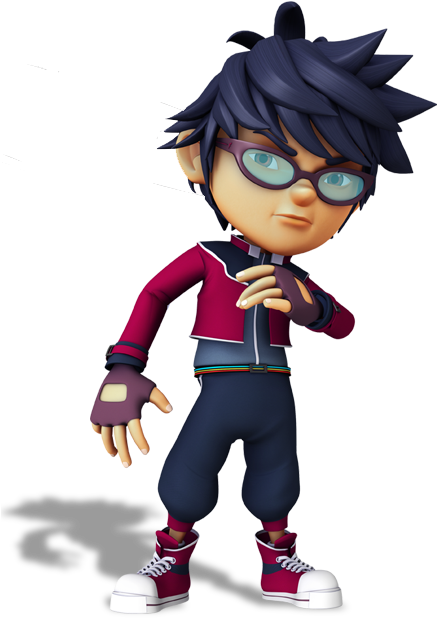 Fang - Boboiboy Characters (441x632), Png Download