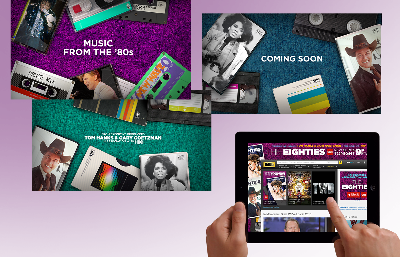 The '80s Were Fertile Ground For Animated Logos - Tablet Computer (1400x899), Png Download