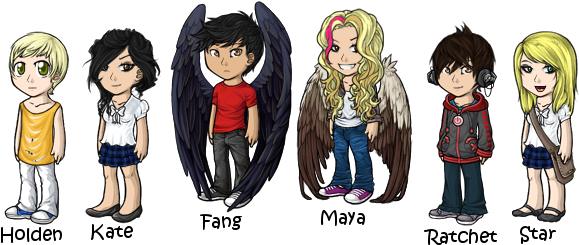 Injured Drawing Maximum Ride Fang - Maximum Ride Ratchet (704x302), Png Download