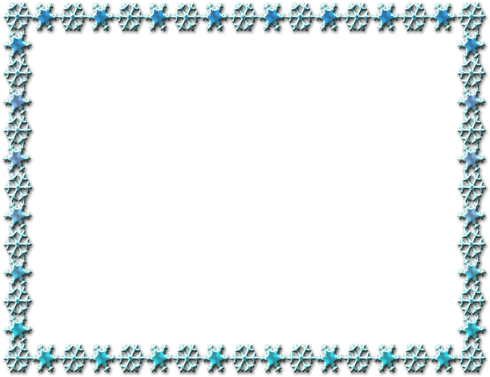 Snowflake Frame By Jennydittmann On Deviantart Svg - Jedi Training Certificate (1024x768), Png Download