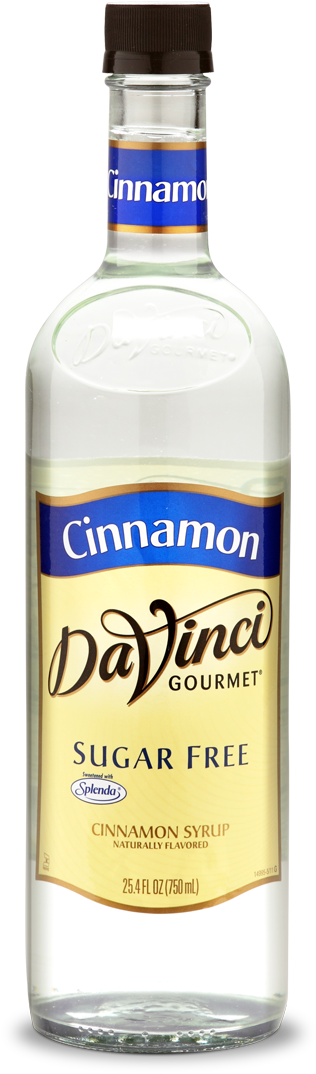 2073738402017 Cinnamon Sf 750ml G 2073738402017 Cinnamon - Davinci Gourmet Almond Syrup (1200x1200), Png Download