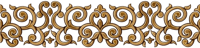 Golden Fl Border Png Image With Transpa Background - Mohan Bhagwat (700x350), Png Download