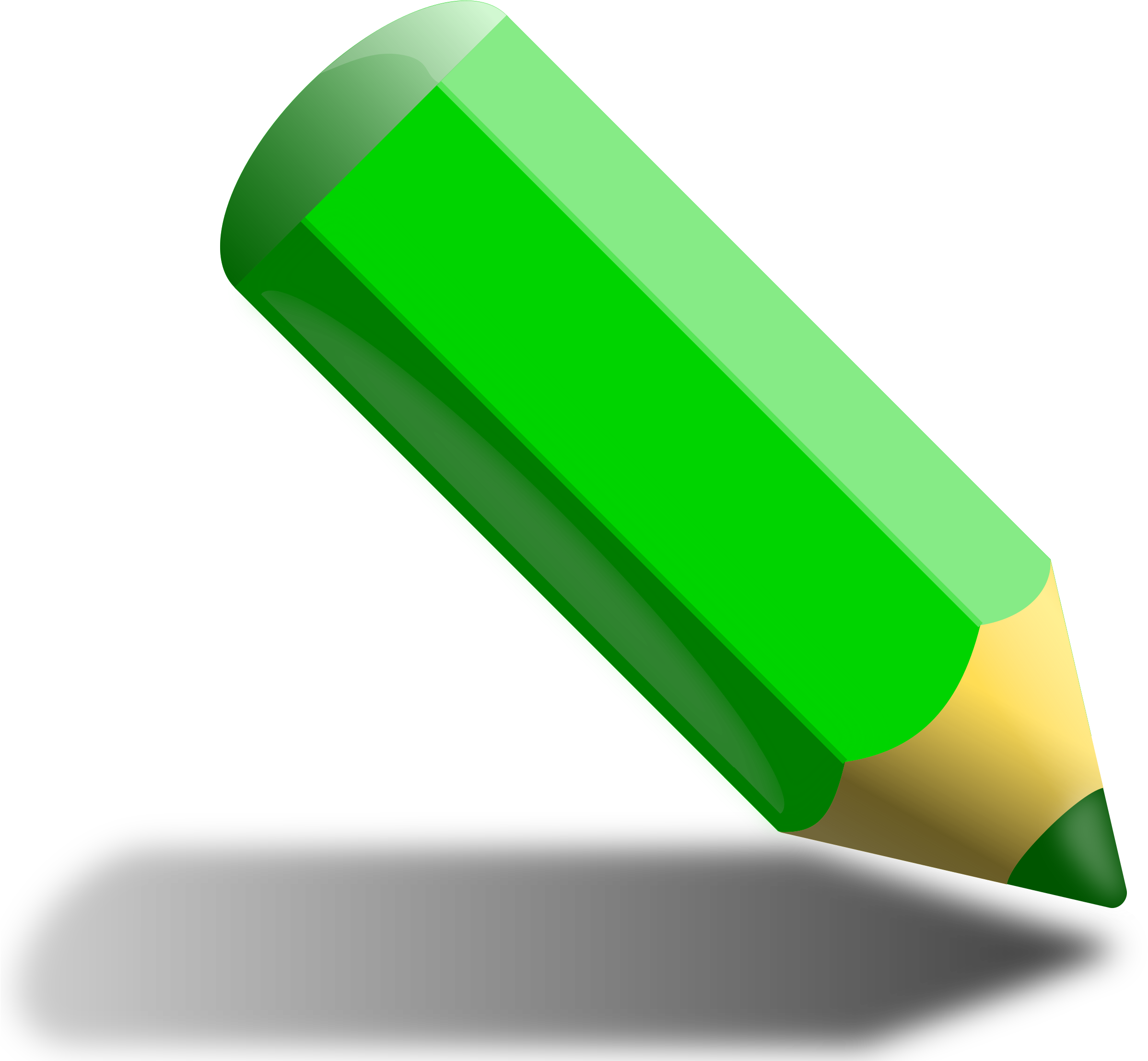 Crayon Colored Pencil, Colored Crayon, Pencil, Green - Pencil Clip Art (640x589), Png Download
