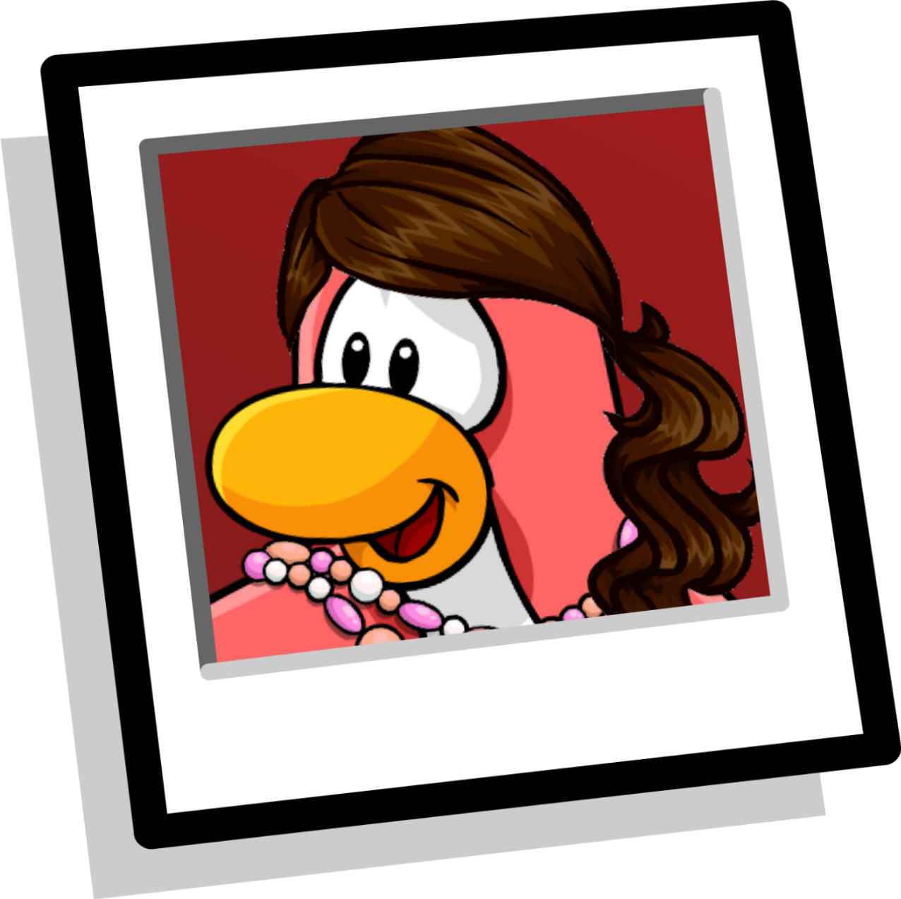 Lucy Red Carpet Giveaway Icons - Club Penguin (1276x1273), Png Download