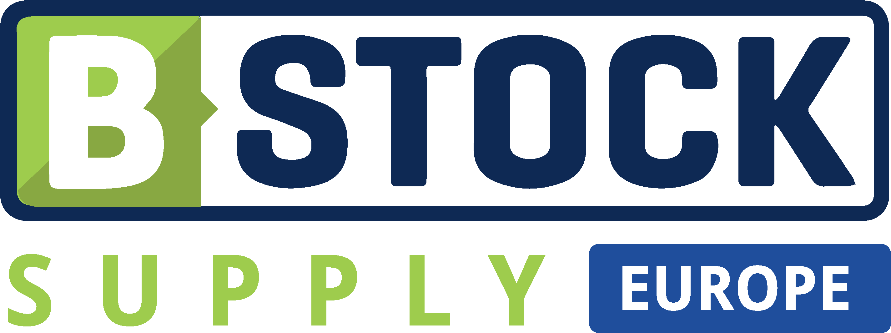 B-stock Supply Europe - B Stock Solutions Logo (3107x1309), Png Download