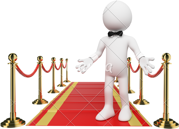 Clip Freeuse Library D White People Welcome To The - Welcome 3d (800x600), Png Download