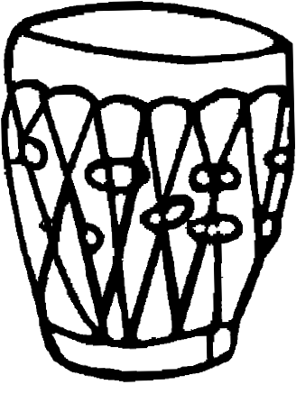 Indian Election Symbol Drums - United Democratic Party Meghalaya (486x572), Png Download