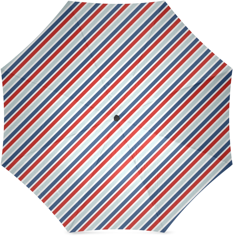 Usa Patriotic Red, White, Blue Diagonal Stripes Foldable - Tablier En Coton Gris (1000x1000), Png Download