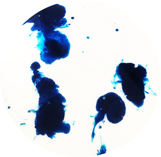 Blue-patterns - Visual Arts (568x538), Png Download