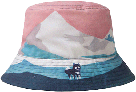Itgirl Shop Alaska Print Bucket Hats Aesthetic Apparel, - Aesthetic Hats (460x460), Png Download