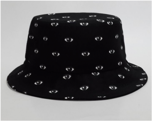 Kenzo Eyes Bucket Hat - Fedora (600x600), Png Download
