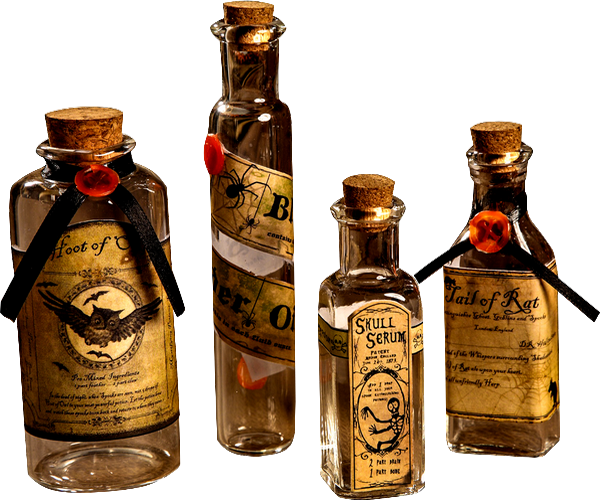 Sorciere Potion Png (600x500), Png Download