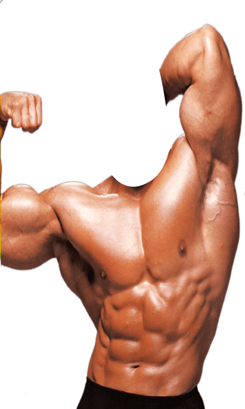 Image Royalty Free Library Free Man Photo Suit Apk - Body Builder Body Png (480x800), Png Download