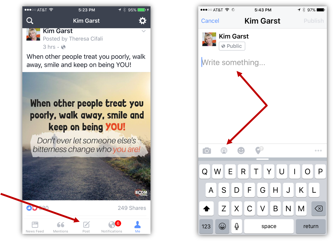 Facebook Live On Your Fan Page - Juneo Q50 Gps Tracker Smartwatch Anti Lost Sos Call (1421x1037), Png Download
