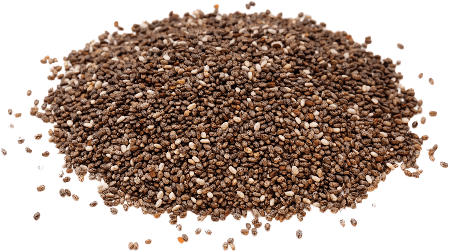 Food - Chia Seeds (1575x1085), Png Download
