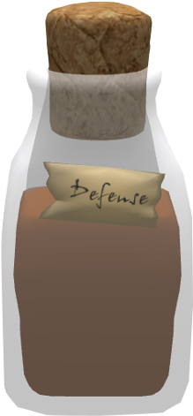 Potion Defense - Glass Bottle (520x520), Png Download