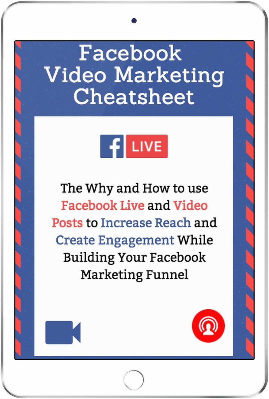 Facebook Live Video Marketing Cheatsheet - Social Video Marketing (1920x1440), Png Download