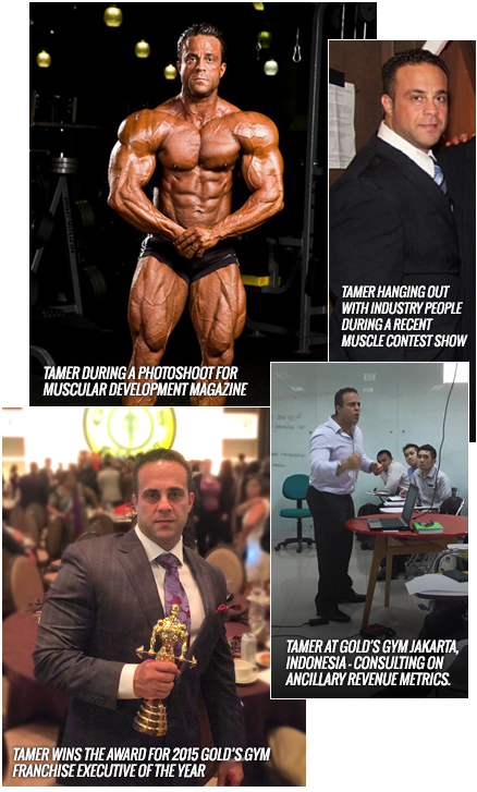 Tamer Is A 2-time Mr - Bodybuilding (450x752), Png Download