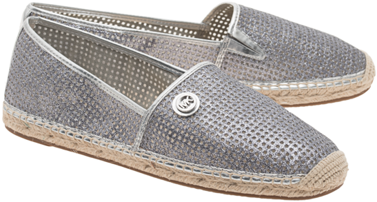 Cheap Michael Michael Kors Kendrick Slip On Silver - Slip-on Shoe (618x794), Png Download