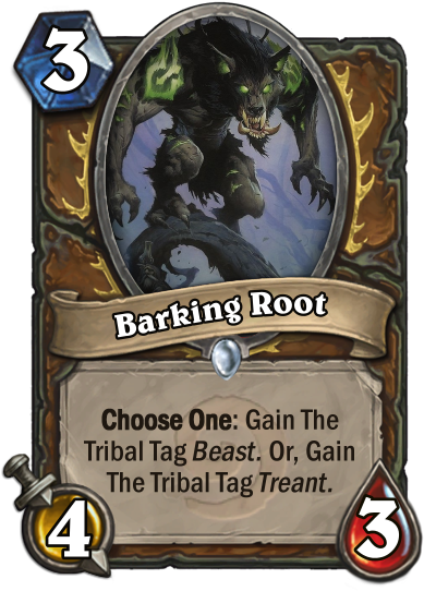 *insert Pun About Tree Bark Barking* - Hearthstone Blink Fox Art (400x543), Png Download