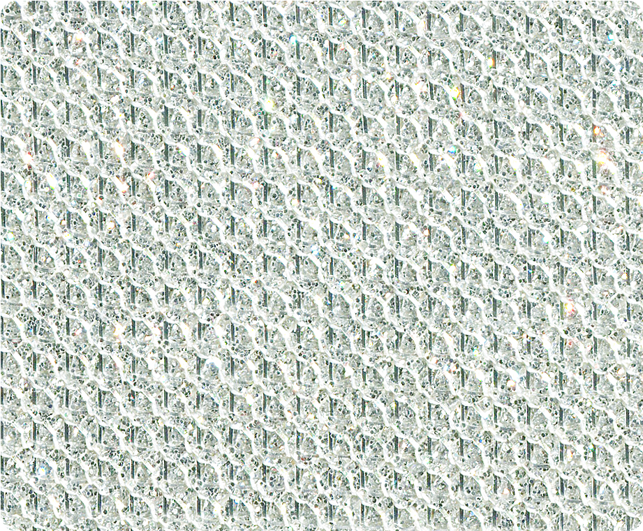 105 Glitter Silver Satin Fabric Swatch - Silver (1100x825), Png Download