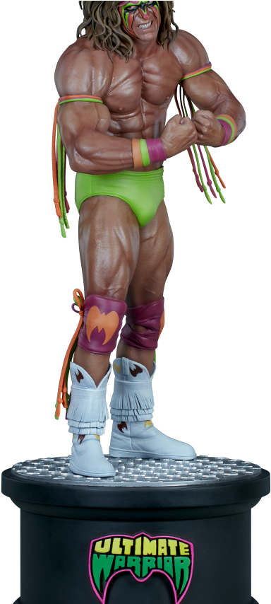 Photo - Ultimate Warrior Statue (480x853), Png Download