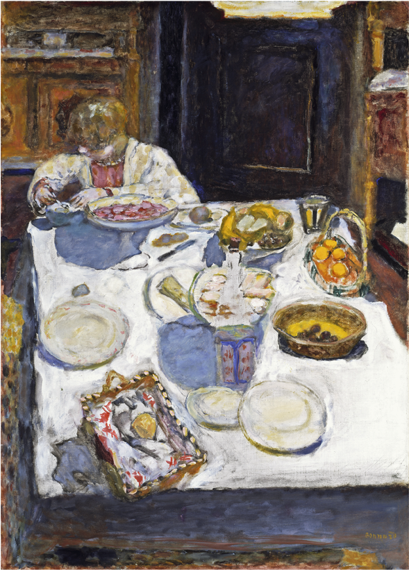 La Mesa - Pierre Bonnard The Table, 1925 Museum Masters Art Print (1280x1024), Png Download