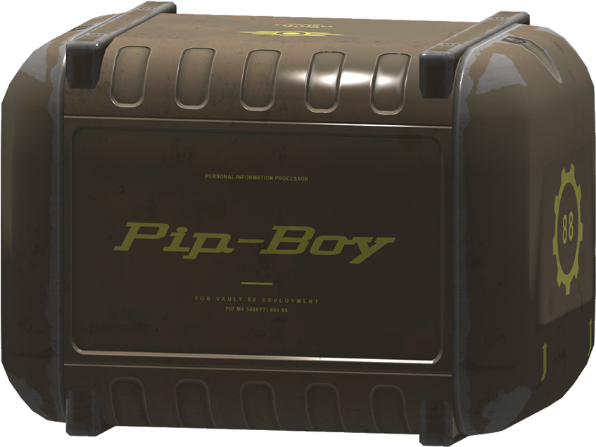 Pip-boy Crate - Electronics (1000x727), Png Download