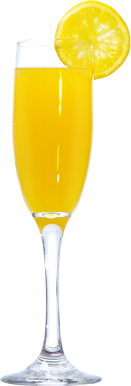 Drinks & Destinations Коктейль Мимоза , Рецепт Коктейля - Коктейль Мимоза Png (440x1295), Png Download