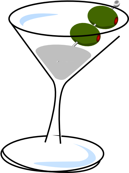 2019 Movie And Date Tbd - Martini Clip Art (534x594), Png Download